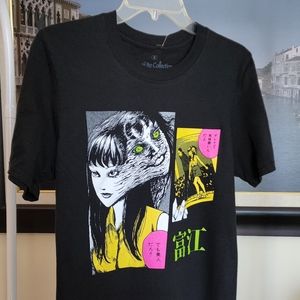 JUNJI ITO Tomie Kawakami T-Shirt BLK Size S